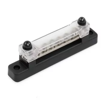 Busbar Solvian 150A 12P M4 met aansluitingen