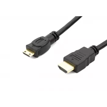 Accura HDMI naar mini HDMI-kabel 1,8m 4K high speed met ethernet zwart