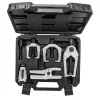 NEO TOOLS stuurkogel-trekker-set 5-delig, gesmeed stalen kogelgewricht-trekker-kit met kunststof koffer