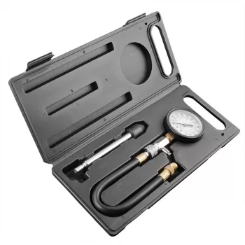 NEO TOOLS Compressiedrukmeter met adapterset