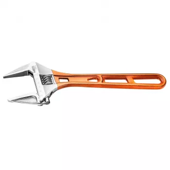 NEO TOOLS verstelbare schroefsleutel 306 mm, spanwijdte 0-53 mm, chroom-vanadiumstaal, gefosfateerd, DIN 3117