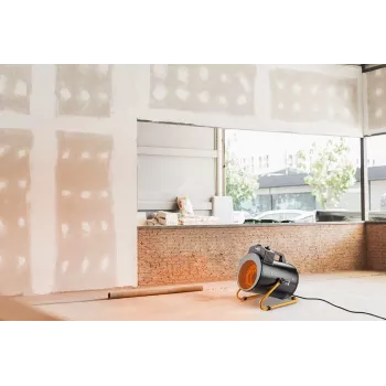 NEO TOOLS 90-069 industriële elektrische kachel 5kW, instelbare thermostaat, IPX4, 3-fase 400V