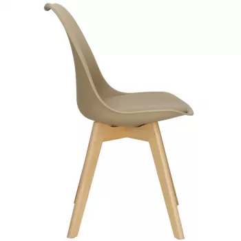 NO NAME eetkamerstoel beige DC0019 47X41X82