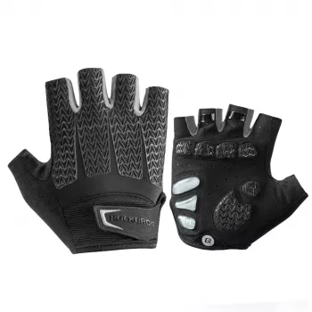 Rockbros S169BGR XL fietshandschoenen met gelpads - grijs