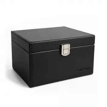Wozinsky WPB-R16 RFID-signaalblokkerende sleutelbox met vakken 16x12x9 cm - zwart