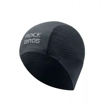 Rockbros LF25956 naadloze gebreide fietsmuts - zwart