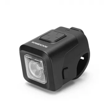 ROCKBROS SKL01 voorfietslicht met elektrische bel 450 lm 120 dB USB-C zwart