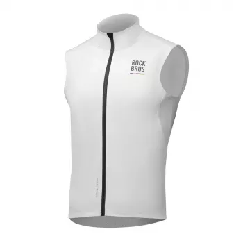 Rockbros TLMJ002 ROAD TO SKY winddicht geïsoleerd fietsvest S - wit