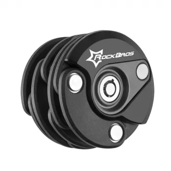 ROCKBROS WL798 opvouwbaar U-slot fietsslot - zwart