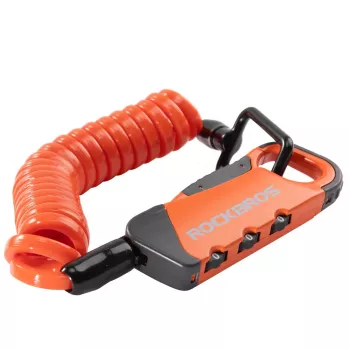 ROCKBROS RBK6N Cijferslot voor fiets, oranje