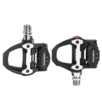 Rockbros P602 SPD-SL-compatibele klikpedalen voor racefietsen - zwart
