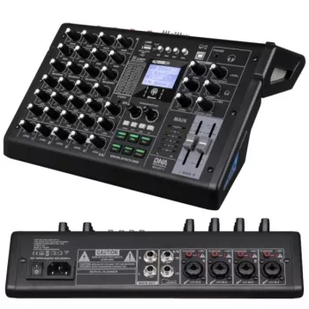 DNA MIX-EFF 6 analoge 6-kanaals audiomixer met DSP-effecten en USB