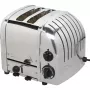 Dualit 2-slot toaster gepolijst