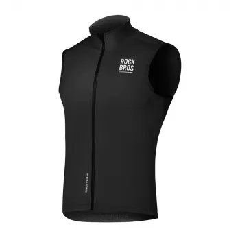 ROCKBROS ROAD TO SKY winddichte thermo-fietsvest TLMJ002 - zwart, maat L