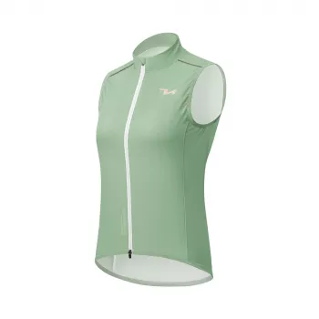 ROCKBROS dames winddichte fietsvest MJ008 TVI groen maat S