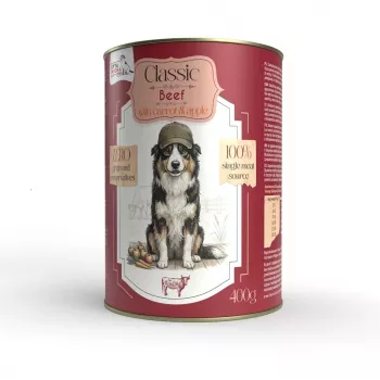 Syta Micha Graanvrij natvoer voor honden met rund en wortel - 400 g blik