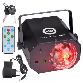 LIGHT4ME DISCO SPHERE LASER multi-effect LED-lichteffect