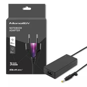 Qoltec 40W laptopvoeding voor Sony Asus 19V 2.1A 4.8x1.7mm met netsnoer