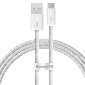 Baseus Dynamic Series USB-A naar USB-C kabel 100W 2m wit