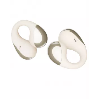 Soundpeats PearlClip Pro open-ear clip-on draadloze oordopjes met 64 uur accu, Bluetooth 5.3, ENC-microfoons, IPX4 – beige