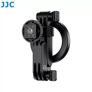 JJC MS-CS1 MagSafe magnetische houder met 1/4 inch-20 en GoPro-compatibiliteit, zwart
