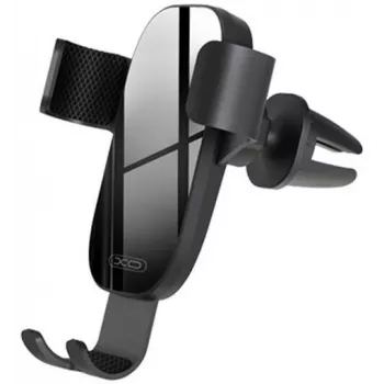 XO C37 Zwaartekracht-telefoonhouder voor ventilatierooster van de auto, Zwart