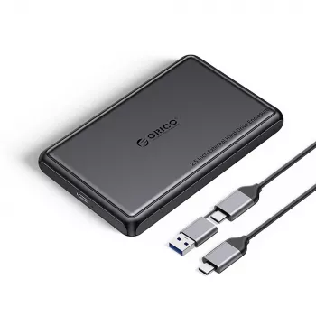 ORICO DDL25-C3 2,5-inch HDD/SSD-behuizing USB-C 5Gbps zwart