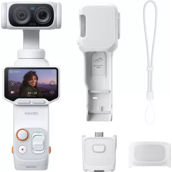Insta360 Luna Ultra Standard Bundle Pocket-gimbalcamera, Stellar White (LUNA02)