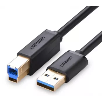 UGREEN US210 USB 3.0 Type-A naar Type-B kabel 1m zwart