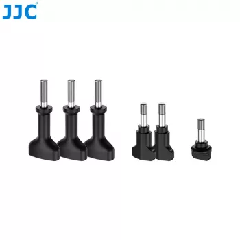 JJC SK-6 M5 duimschroevenset voor actioncamera's (6-pack, zwart)