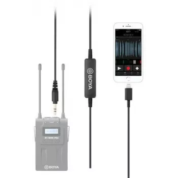 Boya 35C-L adapter 3,5 mm naar Lightning (35C-L)