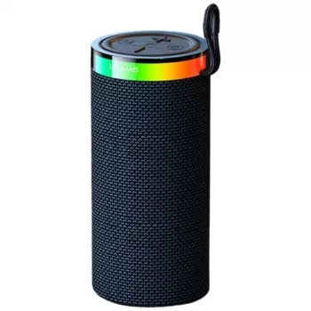 USAMS YX018 draagbare Bluetooth 5.4-luidspreker zwart