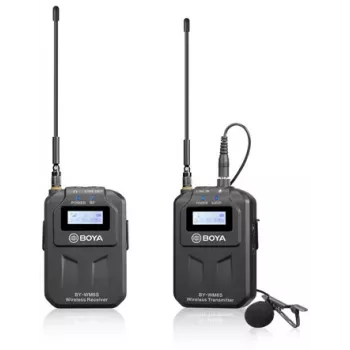 BOYA BY-WM6S UHF draadloos lavaliermicrofoonsysteem voor camera's en smartphones