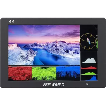 FEELWORLD T7 PLUS 7 inch 2200nit 1920x1200 IPS 3D LUT on-camera field monitor met HDMI-loop-through