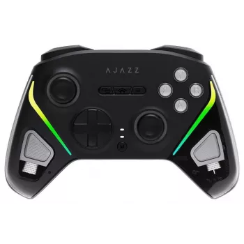 AJAZZ GP100-B Draadloze RGB-controller voor Switch/PC/iOS/Android - Zwart