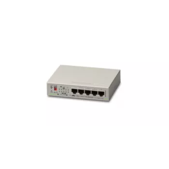 Allied Telesis CentreCOM AT-GS910/5E-50 5-poorts Gigabit Ethernet unmanaged desktop switch