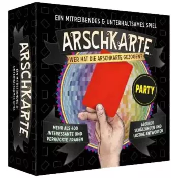 PEGASUS Arschkarte - Wie trekt aan het kortste eind? Party-editie kaartspel