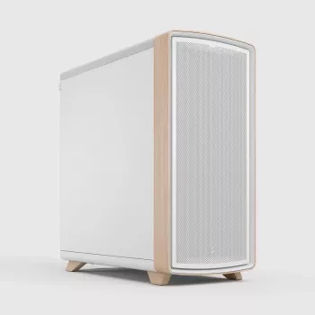 Fractal Design Summit Chalk White Solid ATX Midi Tower behuizing, wit/hout