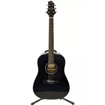 Samick D-1 BK dreadnought akoestische gitaar - zwart