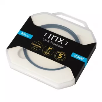 Irix Edge UV Protector SR 55mm super resistent optisch glasfilter met 16-laags coating, slank geanodiseerd aluminium frame, >99,5% lichtdoorlaatbaarheid