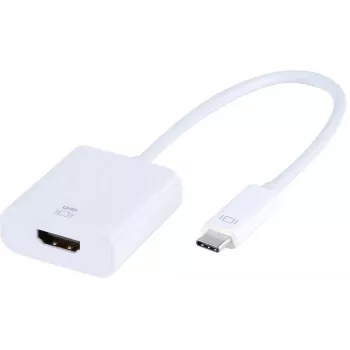 Vivanco USB-C-naar-HDMI-adapter 0,15 m, wit (VVITADHDMITCW)
