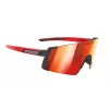 Salice 027RW zwart/RW rood sport-zonnebril met verwisselbare glazen