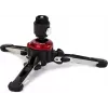 Manfrotto MVMXPROBASE fluid statiefvoet met FLUIDTECH 3D-beweging voor XPRO-statieven, zwart