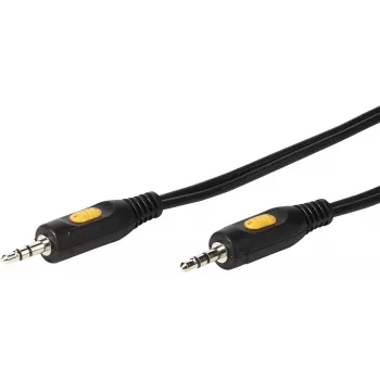 Vivanco audiokabel 3,5 mm naar 3,5 mm 0,75 m (VVAJACK07MMK)