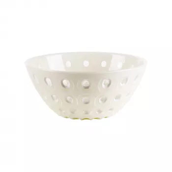 Guzzini Le Murrine serveerschaal 25 cm parelmoer/wit/parelmoer