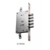 Insteekslot rechts 52.783S - 50mm doornmaat, 85mm hartafstand, messing gecoate voorplaat