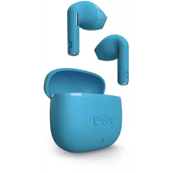 SBS Go Pods True Wireless-oortjes (TWS), blauw (TEEARTWSGOPODSB)