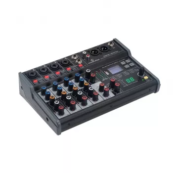 Soundsation MIOMIX-404FXM 4-kanaals analoge mengtafel met USB en effecten