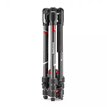 Manfrotto MVKBFRTC-LIVE carbon fibre video-statiefset met Befree Live vloeistofkop