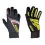 Sabelt G34 simhandschoenen met touchscreen-compatibele vingertoppen en siliconen handpalm, racehandschoenen, zwart, maat L